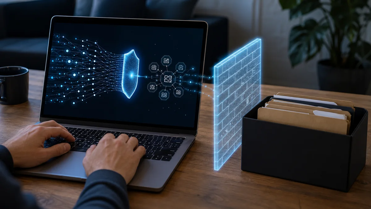 How to Use AI Tools on a PC Without Leaking Private Files