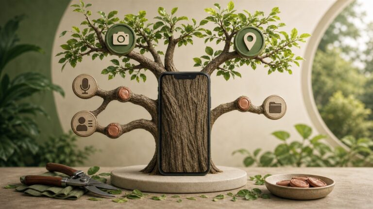Android Uygulamalarındaki Tehlikeli İzinler Nasıl Kaldırılır? konusunu anlatan özgün Android güvenliği görseli