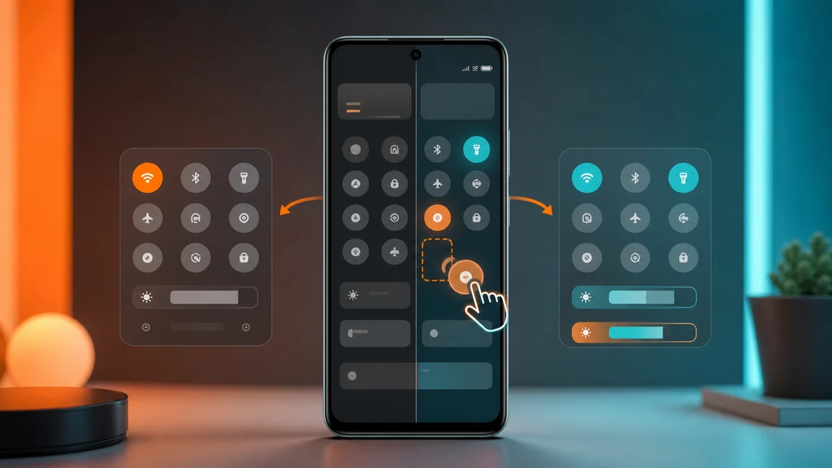 Xiaomi Bildirim Paneli Değiştirme