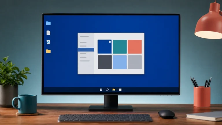 Windows Masaüstü Arka Planının Rengini Değiştirme
