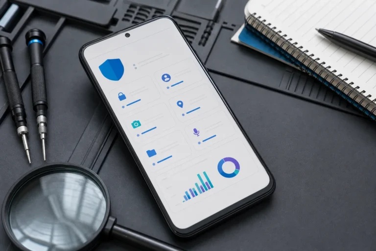 Android ayarlarında uygulama izinleri ve güvenlik risklerinin incelenmesi