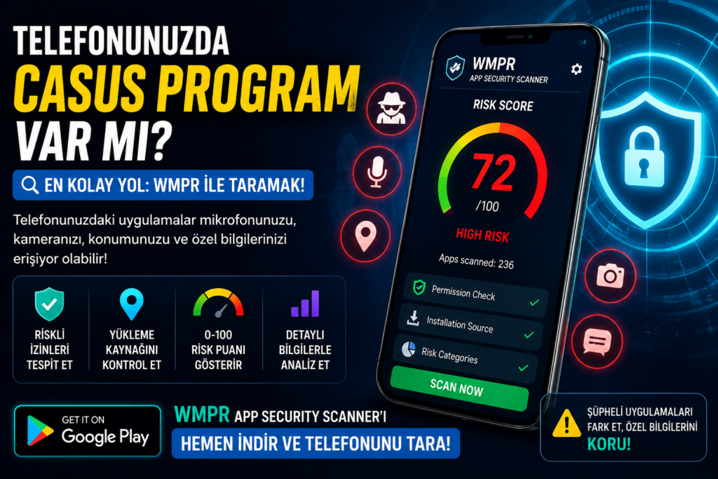 telefonumda casus program var mı